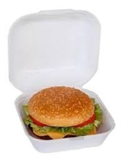 HAMBUGUEIRA DE ISOPOR, BH2, BOM APETITE, 154X150X71, FARDO COM 400 UNIDADES