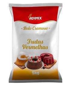 BOLO CREMOSO FRUTAS VERMELHAS 4X5 KG