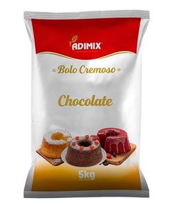 BOLO CREMOSO CHOCOLATE 4X5 KG