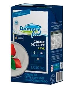 CREME DE LEITE LEVE UHT 17%  DAMARE  1,01KG