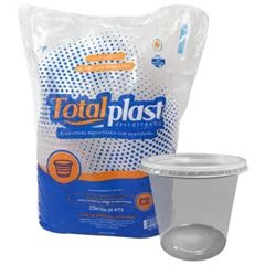 KIT POTE, TOTALPLAST, 500ML, CAIXA COM 12 PACOTES DE 24 UNIDADES