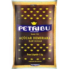 AÇUCAR DEMERARA PETRIBU FARDO COM 10 PACOTES DE 1KG