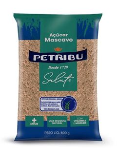 ACUCAR MASCAVO SALUTE PETRIBU FD 16X500G
