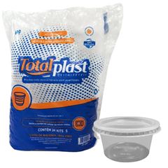 KIT POTE, TOTALPLAST, 200ML, CAIXA COM 18 PACOTES DE 24 UNIDADES