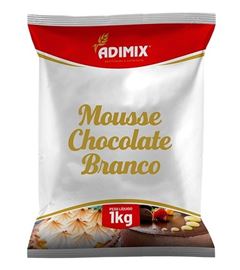 MOUSSE CHOCOLATE BRANCO 10X1 KG