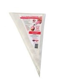  SACO PARA CONFEITAR DESCARTAVEL 27X47 CAIXA 50 UNIDADES