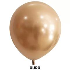 BALAO 5 OURO METALICO JOY C/25 