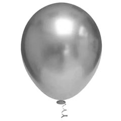 BALAO 5 PRATA METALICO JOY C/25 