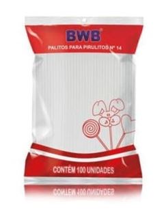 BWB PALITOS P/PIRULITO MEDIO CX40X100UN