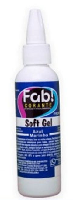 CORANTE SOFTGEL ALIM AZUL MARINHO 25G