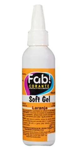 CORANTE SOFTGEL ALIM LARANJA 25G