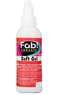 CORANTE SOFTGEL ALIM SUPER VERMELHO 60G
