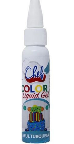 ICEBERG COR LIQ GEL  AZUL TURQUESA 25G
