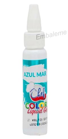 ICEBERG COR LIQ GEL AZUL MAR 25G
