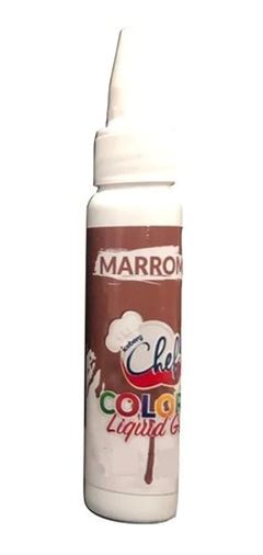 ICEBERG COR LIQ GEL MARROM 25G