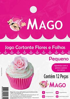 MAGO JOGO CORTANTE FLORES E FOLHA PQ 12U