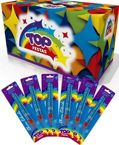TOPFESTA VELA VULCAO AZUL PC C/25UN