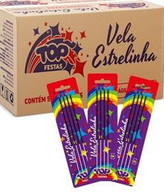 TOPFESTA VELA ESTRELINHA PC C/50UN