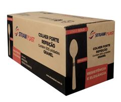 COLHER FORTE BRANCA GRANEL CX 500 PS