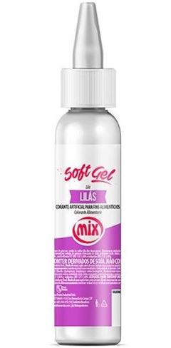 MIX SOFTGEL CORANTE LILAS 25G