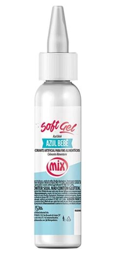MIX SOFTGEL CORANTE AZUL BEBE 25G