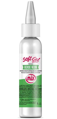 MIX SOFTGEL CORANTE VERDE NEON 25G