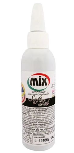 MIX SOFTGEL CORANTE PRETO INTENSO 60G