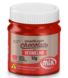 MIX CORANTE P/CHOC  VERMELHO 12G