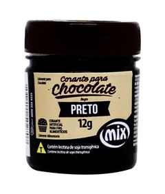 MIX CORANTE P/CHOC PRETO 12G