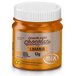 MIX CORANTE P/CHOC LARANJA 12G
