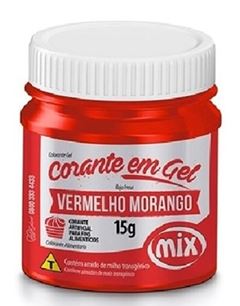 MIX CORANTE ARTIF VERMELHO MORANGO 15G