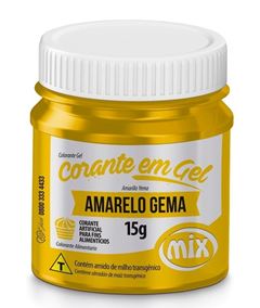 MIX CORANTE ARTIF AMARELO GEMA 15G