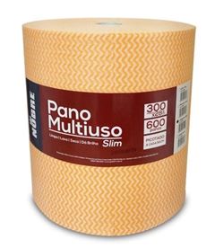 PANO MULTIUSO ROLO LARANJA NOBRE 28X180M