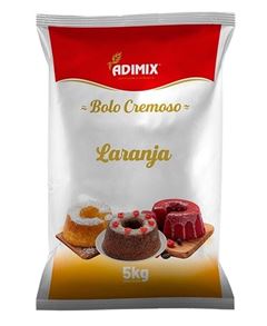 ADM BOLO CREMOSO LARANJA PCT5KG