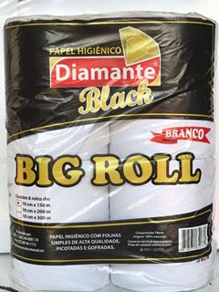 PAPEL HIG BIG ROLL BLACK BR FD8X150M 