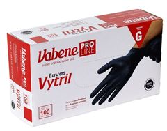 LUVA VYTRIL PRETA ” G ” VABENE PCT12UN