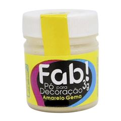 FAB PO P/ DECORACAO AMARELO GEMA 3G