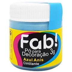 FAB PO P/ DECORACAO AZUL ANIS 3G