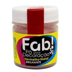 FAB PO P/ DECORACAO VERMELHO NATAL 3G