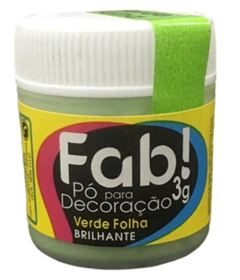 FAB PO P/ DECORACAO VERDE FOLHA 3G