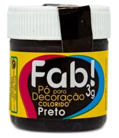 FAB PO P/ DECORACAO PRETO 3G