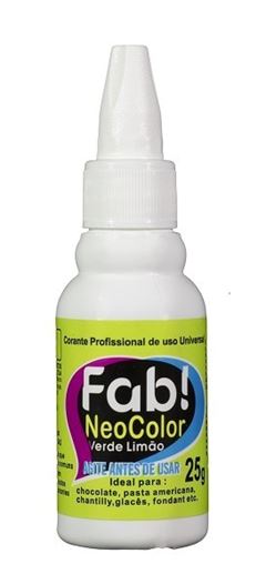 FAB CORANTE NEOCOLOR VERDE LIMAO 25G