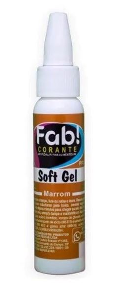 FAB CORANTE SOFTGEL MARROM 25G