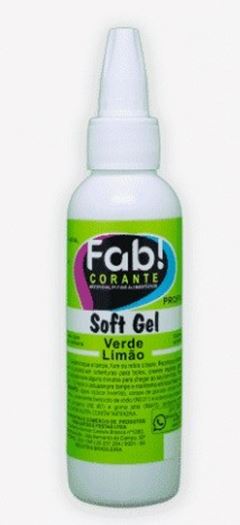 FAB CORANTE SOFTGEL VERDE LIMAO 25G
