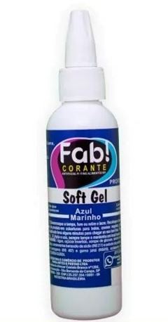 FAB CORANTE SOFTGEL ALIM AZUL MARINHO 60G