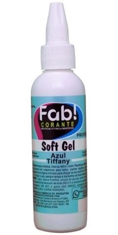 FAB CORANTE SOFTGEL ALIM AZUL TIFANY 60G