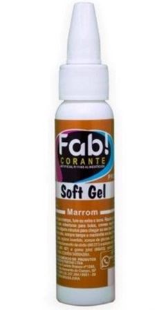 FAB CORANTE SOFTGEL ALIM MARROM 60G