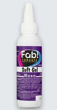 FAB CORANTE SOFTGEL ALIM ROXO 60G