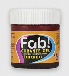 FAB CORANTE SOFTGEL ALIM LARANJA 15G