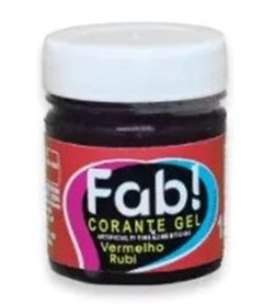 FAB CORANTE SOFTGEL ALIM VERMEL RUBI 15G